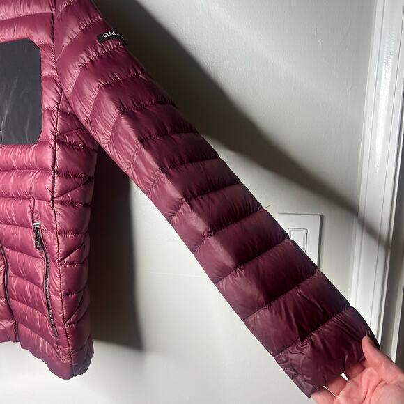 Calvin Klein Puffer Jacket Women's Small Premium Down Packable Lightweight Hood - Picture 5 of 12